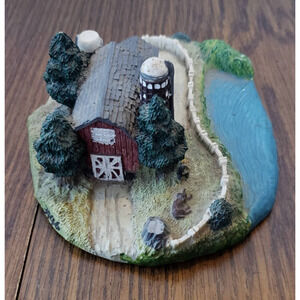 Land O' Lakes "Farm Scene" ResinCast Display Limited Edition 1992 by F. Lawrence